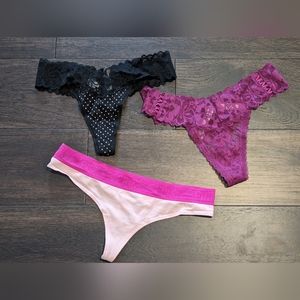 NWT Victoria's Secret Thong Panties